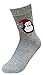 JJMax Women's Ocean Friends Whales and Penguins Cotton Blend Cute Crew Socks , Penguins, One Size