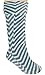 Capelli New York Ladies Chevron Stripe Fleece Short Rainboot Liner
