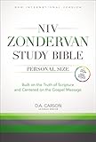 NIV Zondervan Study Bible, Personal Size, Hardcover: Built on the Truth of Scripture and Centered on the Gospel Message