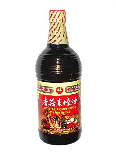 Wan Ja Shan Vegetarian Mushroom Oyster Sauce, 33.8 fl. oz
