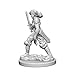 WizKids Pathfinder: Deep Cuts Unpainted Miniatures: Human Female Fighter by