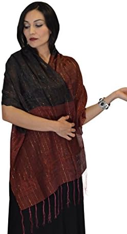Moroccan Shoulder Shawl Breathable Oblong Head Scarf Silky Soft Exquisite Wrap