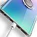 Galaxy Note 10+ Plus/5G Case, Anti Scratch Soft TPU Clear Case with 360 Degree Rotation Button Bounce Finger Ring Kickstand [Work with Magnetic Car Mount] for Samsung Galaxy Note 10+ Plus,Clear