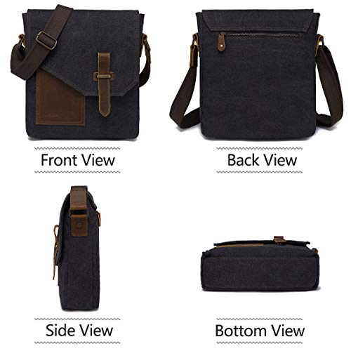 5 Messenger+VASCHY+Vintage+Lightweight+Crossbody