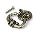 Tinksky Cabinet Hardware Cupboard Wardrobe Drawer Knob Door Pull Handle Pack of 2(Bronze)