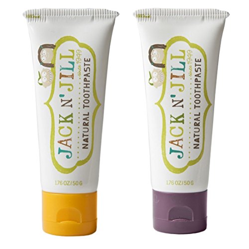 Jack N' Jill Natural Toothpaste, Banana & Blackcurrant, 1.76oz