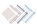 Selected Hanky 100% Cotton Men's Handkerchief 6 Piece Gift Set