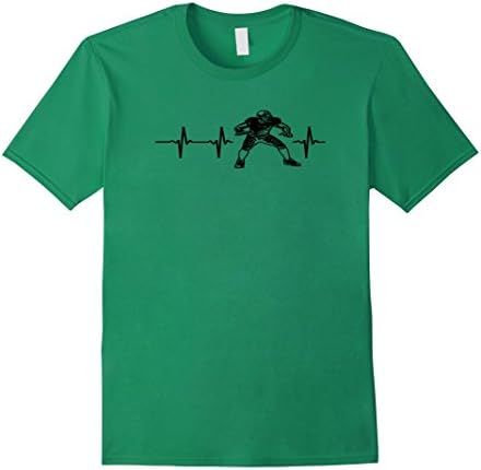 Mens American Football Shirt 3XL Kelly Green