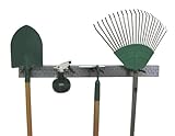 Metal Pegboard Strip Garden Tool Organizer Pegboard Rail Kit
