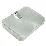 Milliard Coccyx Seat Cushion, Foam Comfort Orthopedic Coccyx Wedge Pillow for Tailbone Pain and Injury with carry Handle (Health and Beauty)
