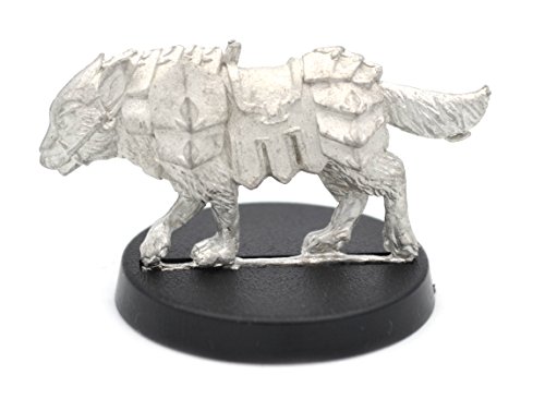 Stonehaven Wolf Miniature Figure (for 28mm Scale Table Top War Games) - Made in USA