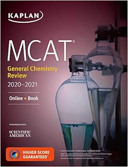 Mcat General Chemistry Review 2020 2021 Online Book Kaplan Test Prep Kaplan Test Prep 9781506248745 Books