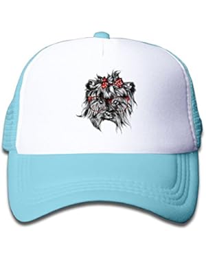 Big Shih TZU 3D Face Baby AdjustableTrucker Visor Cap Cute Hat