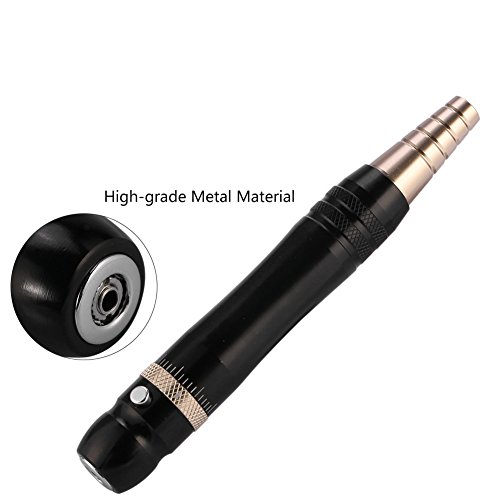 Eyeliner Tattoo Machine,Permanent Makeup Pen Eyebrow Lip Eyeliner Tattoo Machine Semi Permanent Makeup Rotary Power Supply Pen(US Plug)