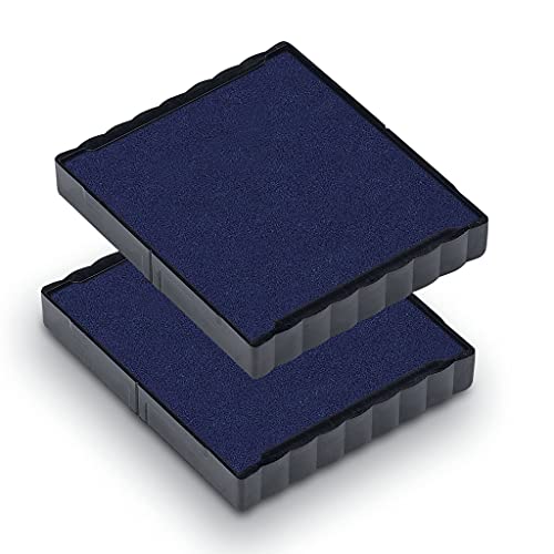 Trodat reserve inktkussen 6/4924 voor Printy 4924, 4940, 4724 en 4740 – Stempelkleur blauw, set van 2