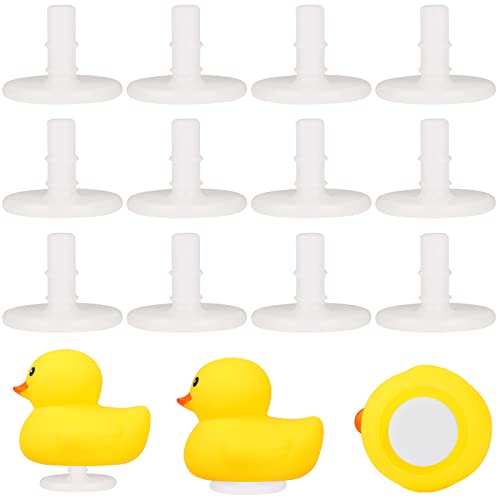 Sanchamy 12 Packs Rubber Duck Mount Jeep Duck Holder Plastic Duck Plug