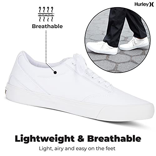 Hurley Men's Jasper Skate Shoe White 9 for sale online eBay