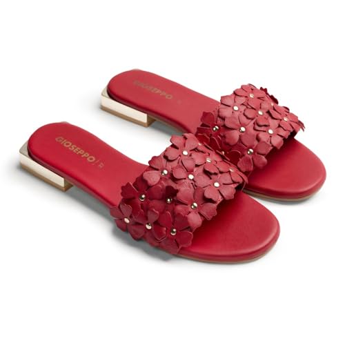 GATUNDU, Tacco Aperto Donna, Rosso, 36 EU
