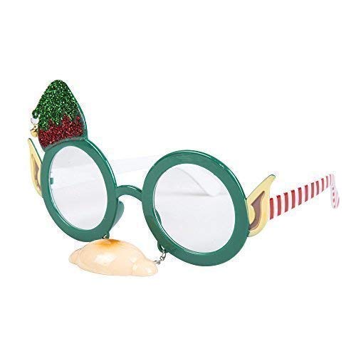 Naughty Christmas Elf Accessories - Everything You Need (Fancy Dress Elf Glasses)