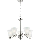Maxim Vital-5 Light Chandelier-23 Inches Wide by 20 inches high-Satin Nickel Finish -Traditional Installation