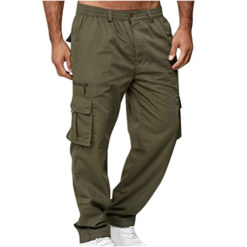 Men's Tactical Cargo Joggers Pant Sport Work