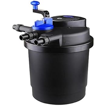 SUN CPF-2500 Grech Pond Bio Pressure Filter, UVC Upto 1600 gal, 13W