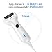 Beautural Waterproof Professional Electronic Foot File Callus Remover, Wet & Dry Rechargeable Pedicure Tool Easily Remove Dead Callus and Smooth Foot Skin, 1 Coarse + 2 Replacement Included