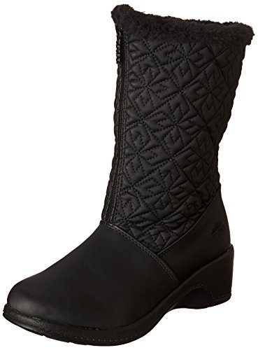 Totes Women's Nancy Cold Weather Boot, Black, 7 M US
