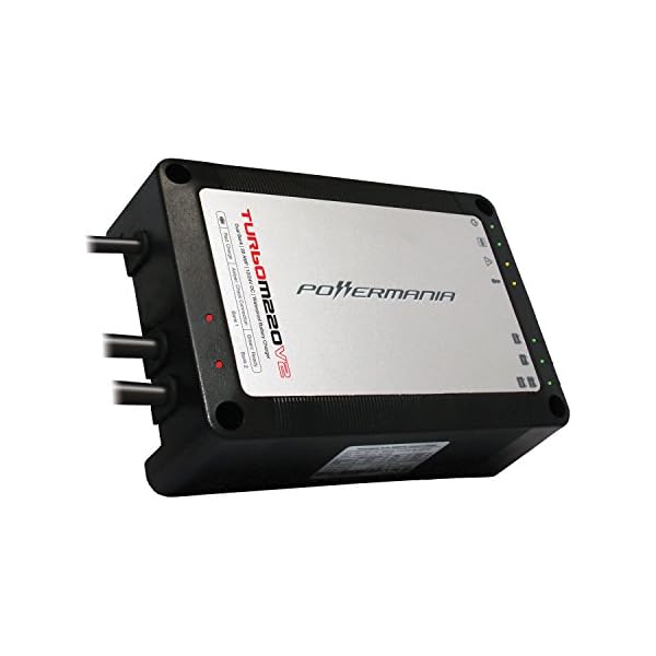 Powermania-Turbo-M220V2-waterproof-battery-charger-Dual-Bank-20A