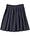 French Toast Pleated Skirt - navy, 10