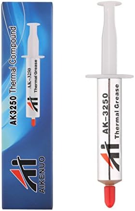 Aikenuo 5G Thermal Pastes,5.0W/mk Thermal Conductivity Cooling Compound Silicone Grease Apply to Filled Contact Surfaces Gap Reduce Cooler Work Temperature For Heatsink/CPU/VGA/LED/And More