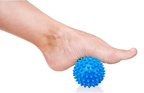 Limm Therapy Massage Ball Set - Lacrosse & Spiky Combo - 2 2.5 inches & 1 2.8 inches - Best Feet, Back & Neck - Rubber Balls for Pain Relief & Plantar Fasciitis - Includes Free Carry Bag - Thumbnail 4