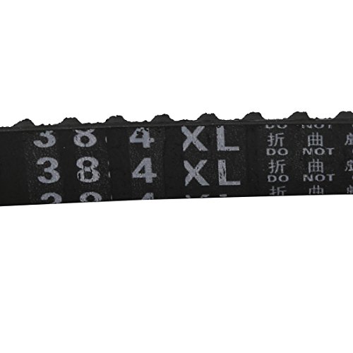 uxcell 384XL 192 Teeth 10mm Width 5.08mm Pitch Stepper Motor Rubber Timing Geared Belt
