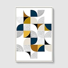 Framed Home Artwork Nordic Style for Living Room Bedroom