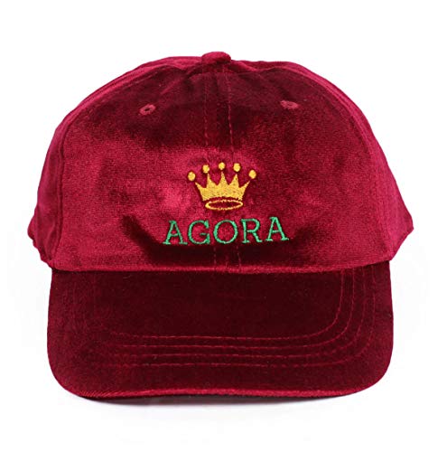 Agora Royal Velvet 6 Panel Dad Hat
