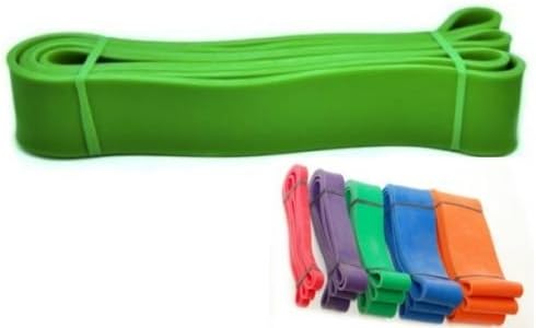 Treadlife Fitness Assisted Pull up Bands - Crossfit - Choose Your Size (Green - 1 3/4" - (50-120lbs))