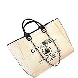 HPASS Classic Handbag Designer Shoulder Bag Large Size Tote Bag for Women