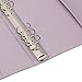 Personal Organizer, A5 Spiral Binder,Agenda Planner, with Zip Pouch Bag x1, Today Bookmark Ruler x1, PP Plate Tab x1, Multifunctional Notebook, Harphia-A5 9.06 x 7.28'',Lavender
