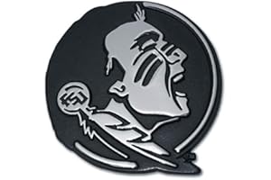 MERCEDES AMG PETRONAS Florida State FSU Seminoles Metal Auto Emblem (Chrome)