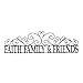 Faith Family & Friends Scroll Metal Wall Art, Black