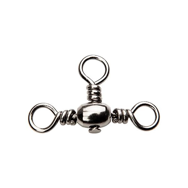 HYAENA-3-Way-Barrel-Fishing-Swivels-Set-Free-Fishing-Tackle-5-Sizes160-Pcs