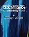 Human Resource Management: Essential Perspectives