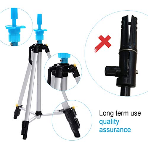 Adjustable Wig Head Stand Tripod Holder Mannequin Tripod for Hairdressing Training - Thumbnail 4