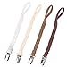 KAPIHOUSE Pacifier Clips for Boys and Girls, Baby Holder Leash, Teething Toy or Soothie by Hand-Made Braided （4 Pack Color A) primary
