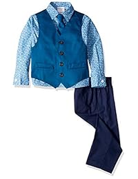 Van Heusen Chaleco de vestir formal para niños, 4 piezas