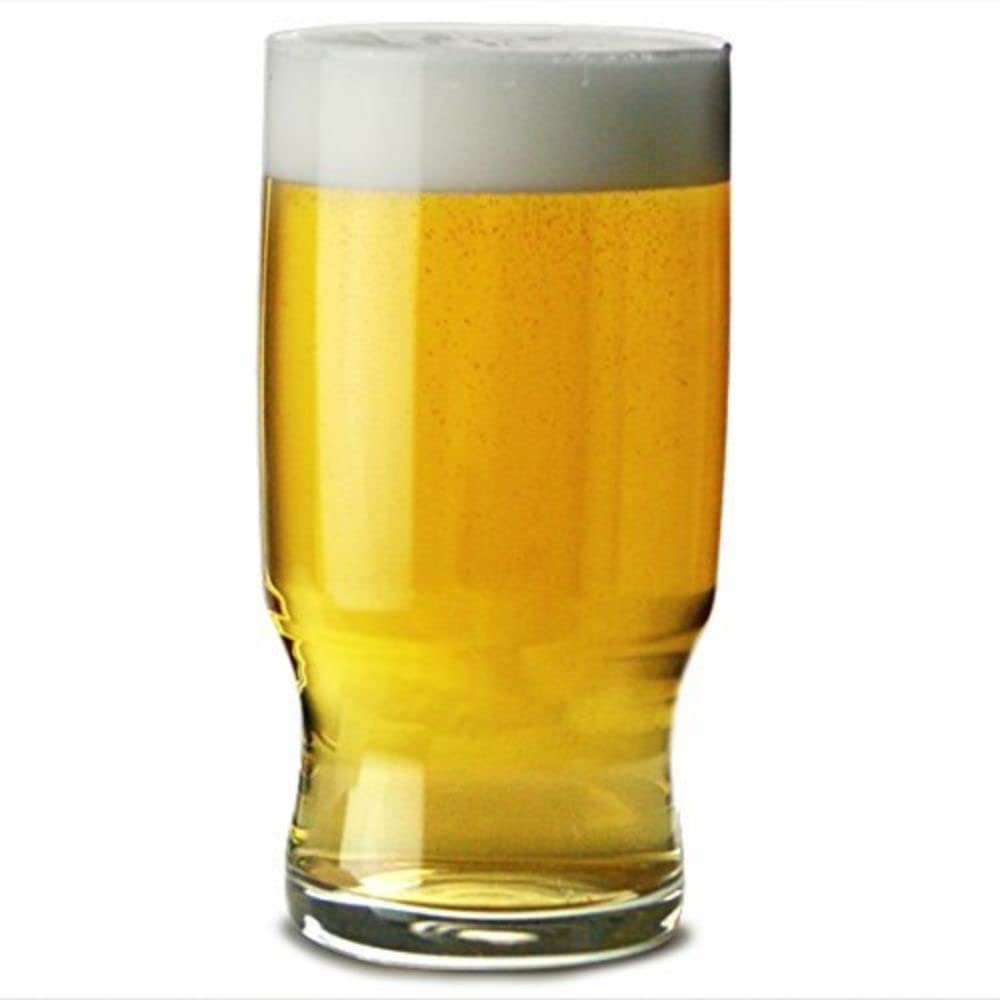 Arcoroc 07368 Campus Half Pint Beer Glass, 285mL Capacity, Pack of 6