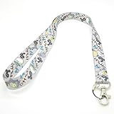 Totoro Lanyard Keychain Holder Key Card ID Holders Badge Neck Lanyard String Straps