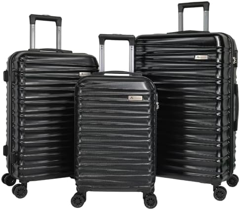 Aklsvion Luggage Sets Piece (20/24/28 inch)-Carry On Suitcase