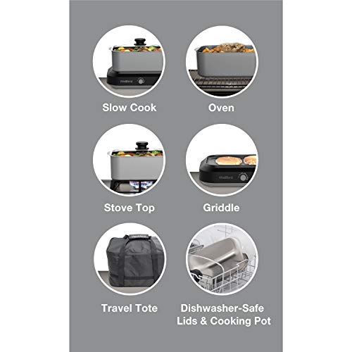 West Bend 87905 Slow Cooker Large Capacity Nonstick Variable