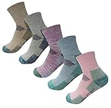 SEOULSTORY7 5pack Women Mid Cushion Low Hiking/Camping/Performance Socks